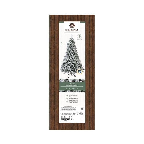 EVERLANDS Novogodišnja snežna jelka Monarch 180cm - KA684156