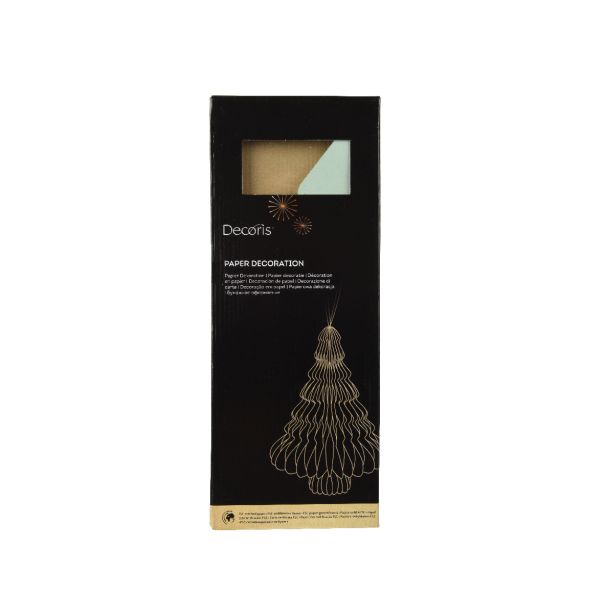 DECORIS Novogodišnji papirni ukras jelka - KA709267