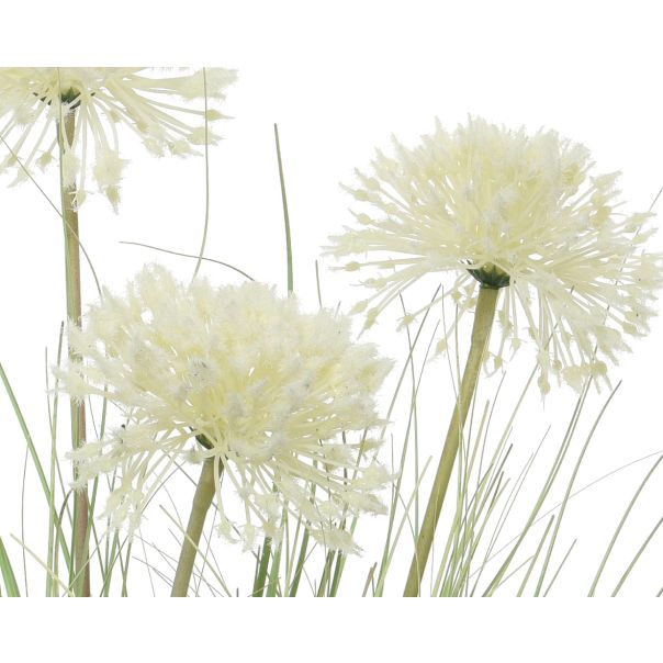 Ukrasna veštačka biljka Allium u saksiji, 62cm - KA800283