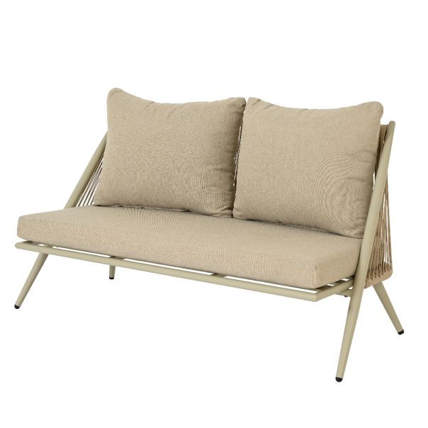 Baštenska garnitura Savina, aluminijumska, krem - KA843462