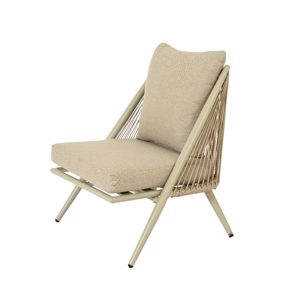 Baštenska garnitura Savina, aluminijumska, krem - KA843462