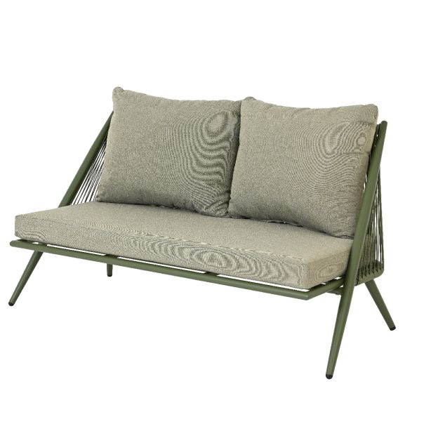 Baštenska garnitura Savina, aluminijumska, pastelno zelena - KA843464