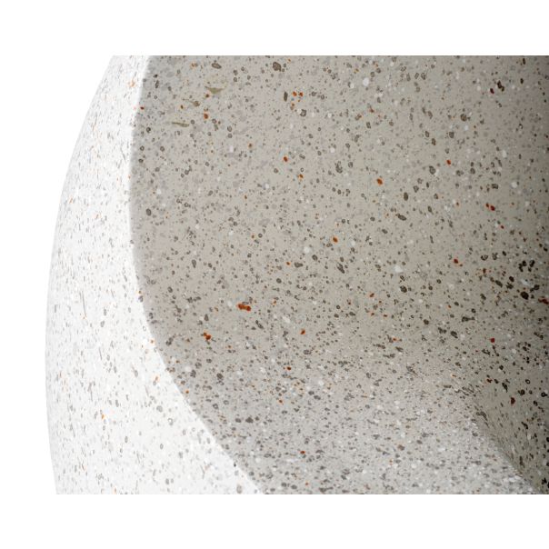 Fontana dekorativna apstraktna sa transformatorom, bela, 22x50x52cm - KA896661
