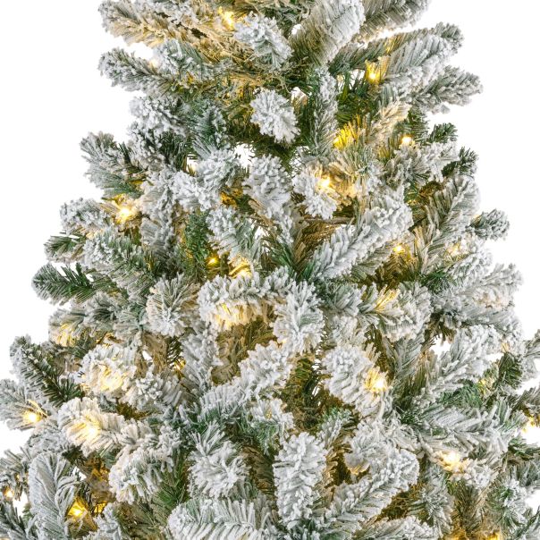 EVERLANDS Novogodišnja snežna jelka 180cm Imperial pine LED - KA9678261