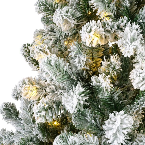 EVERLANDS Novogodišnja snežna jelka 180cm Imperial pine LED - KA9678261