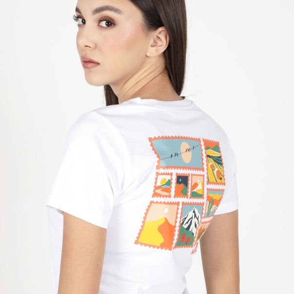 KANDER Majica kratak rukav stamps II W - KAA261F801-10