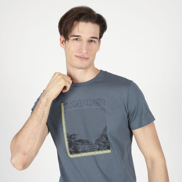 KANDER Majica kratak rukav tapographic M - KAA261M801-2X