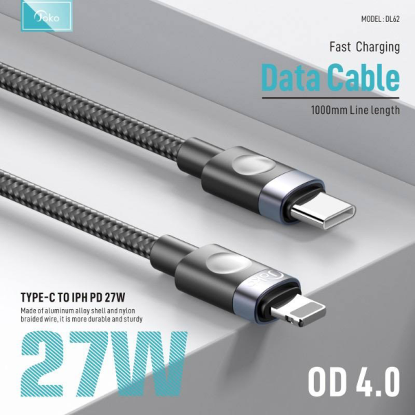 Kabel KONFULON Joko DL62 27W Type-C na iPhone Lightning 1m - 617418
