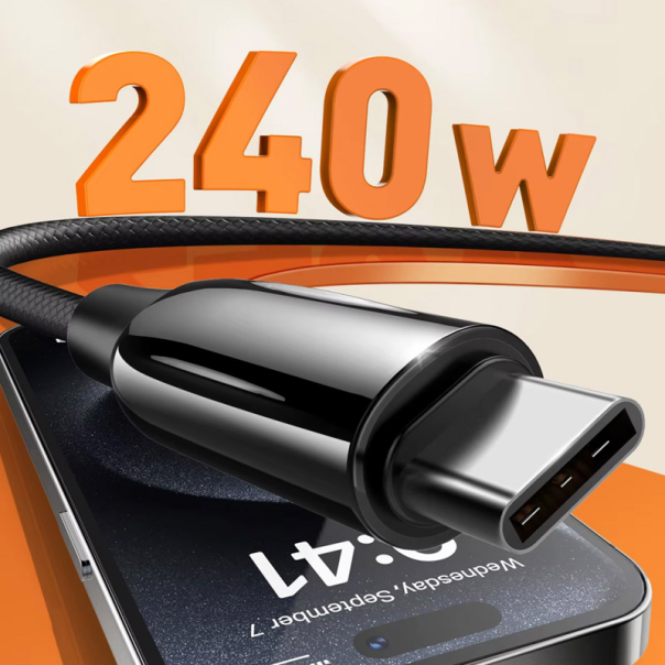 Kabel LDNIO LC921c 240W Type-C na Type-C sivi 1m - 620125