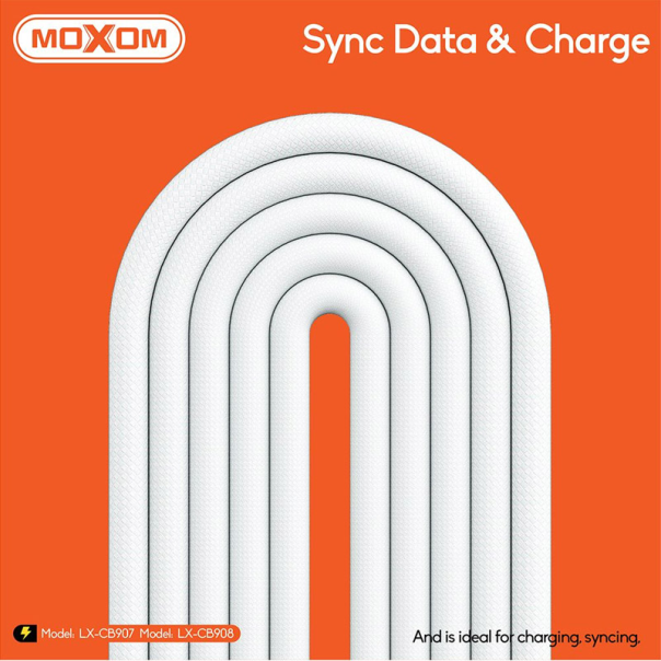 Kabel Moxom LX-CB907 Type-C na Type-C beli 1m - 613685