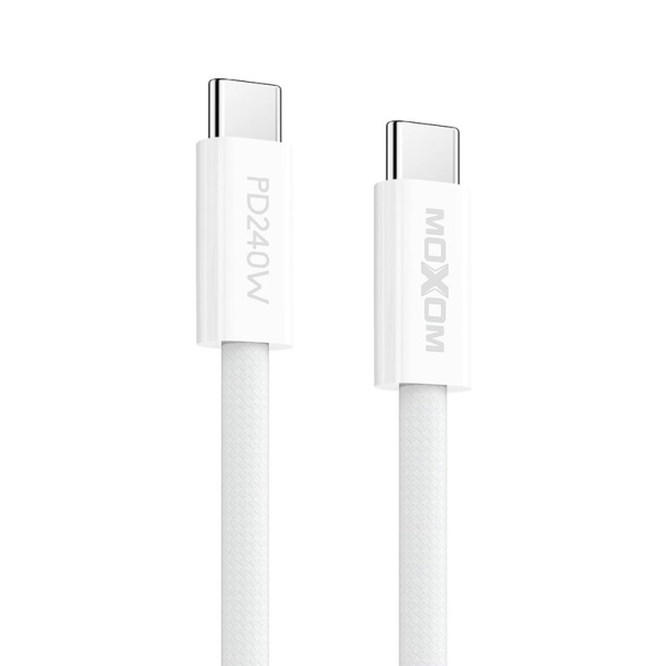 Kabel Moxom LX-CB907 Type-C na Type-C beli 1m - 613685