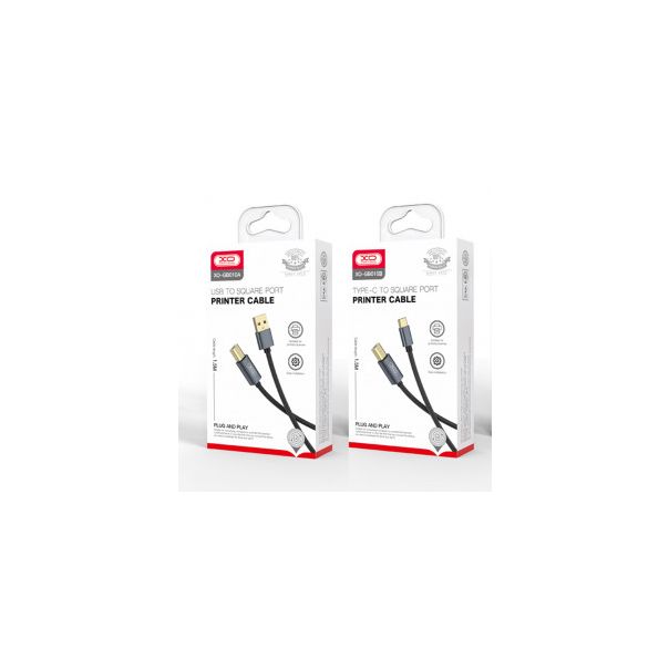 XO Kabl -GB10A USB-A to USB-B, crna - 20996