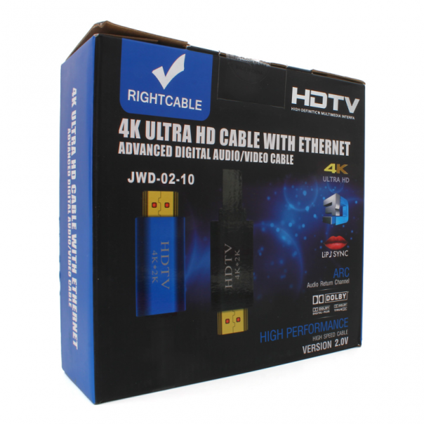 Kabl HDMI 4K 10m JWD-02 - 81921