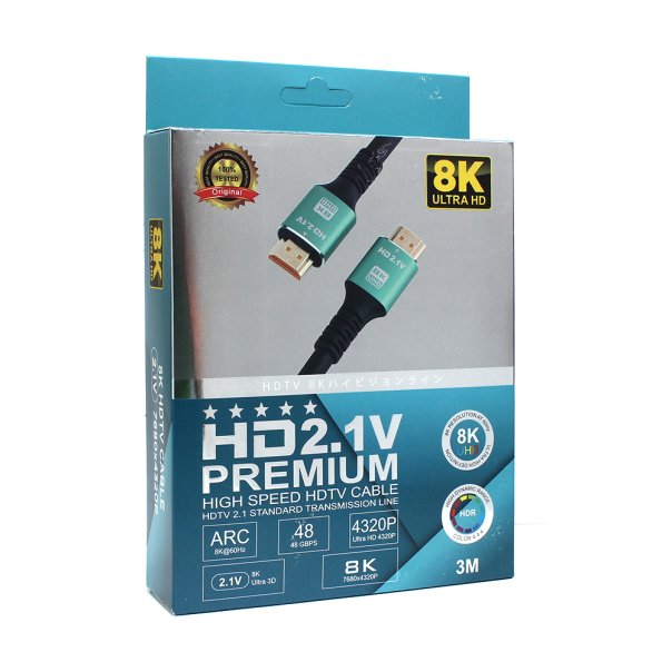 Kabl HDMI 8K 3m (HDMI 2.1ver) - 201868