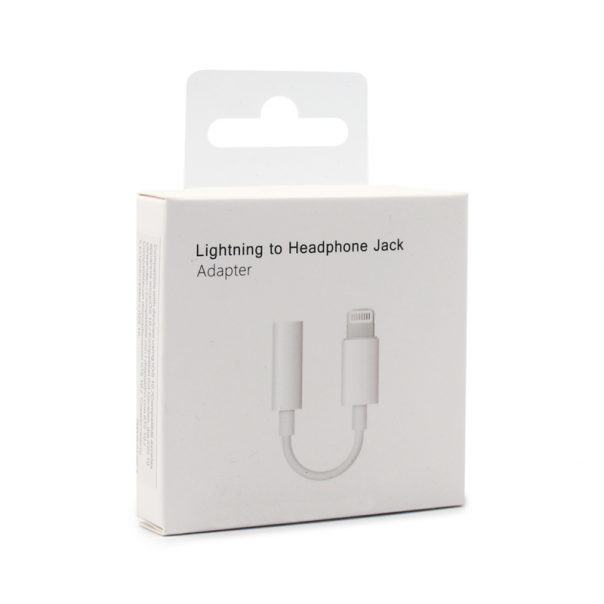 Kabl OTG A1749 Lightning - 3.5mm beli - 67696