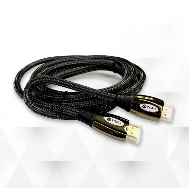 STARK Kabl HDMI M-M, pozlaćen 4K(Ultra HD), metalno kućište, podržava 3D, 2m - 69399