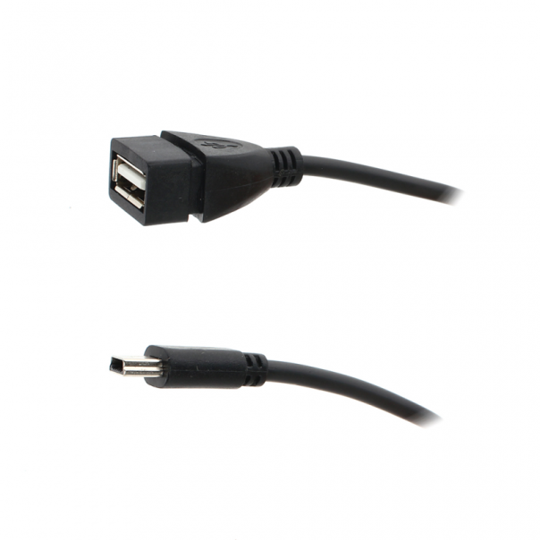 Kabl USB Z na mini USB M 10 cm - 87810
