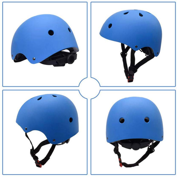Kaciga za trotinet,rolere,skateboard (L 58-62 cm) plava - 040173