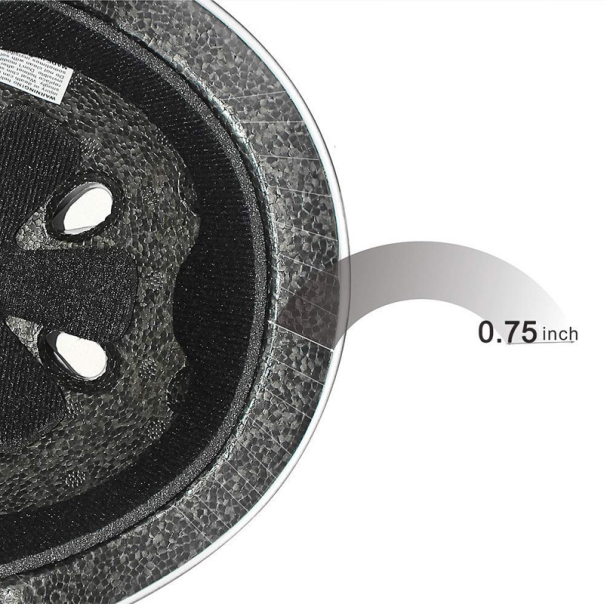 Kaciga za trotinet,rolere,skateboard (M 54-58 cm) crna - 052992