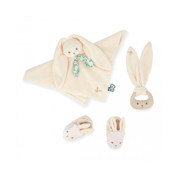 KALOO Poklon set za bebe Zeka, krem - K218013