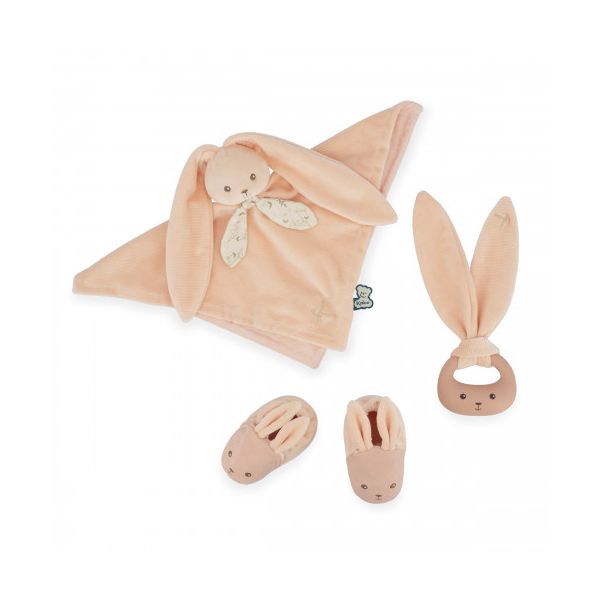 KALOO Poklon set za bebe Zeka, narandžasta - K218020