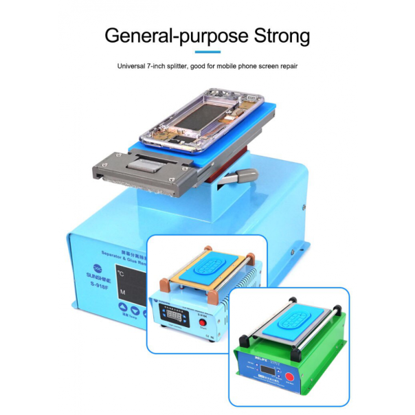 Kalup univerzalni silikonski SS-004S za vakuum separator (za zakrivljene ekrane) - 99909