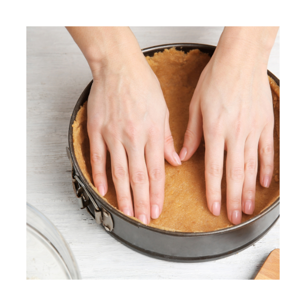 ZORTIX Okrugli karbonski kalup sa prstenom 24cm - n7524