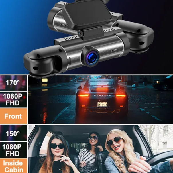 Kamera za auto H88 (Full HD) crna - 615931