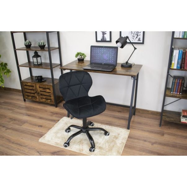MODERNHOME Kancelarijska stolica ferra sa točkićima black velvet - 3673_1-NOTO-D26