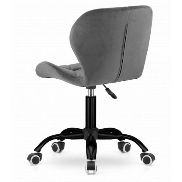 MODERNHOME Kancelarijska stolica ferra sa točkićima gray velvet - 3672_1-NOTO-D26