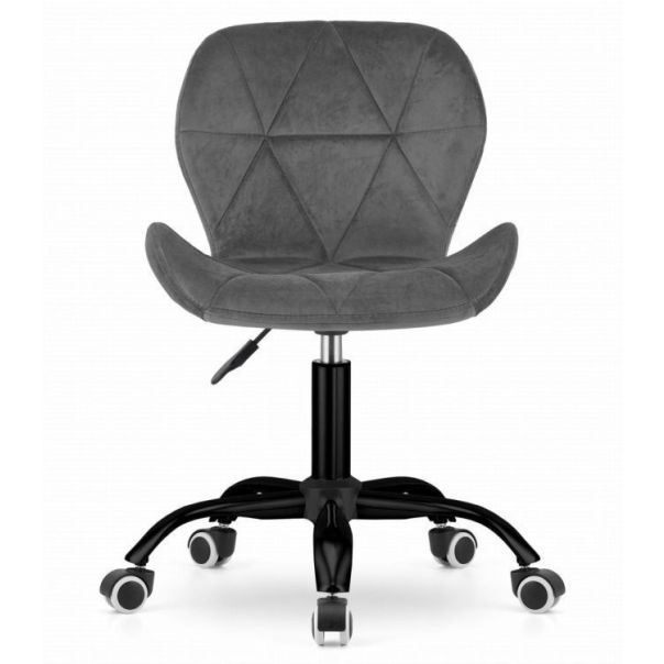MODERNHOME Kancelarijska stolica ferra sa točkićima gray velvet - 3672_1-NOTO-D26