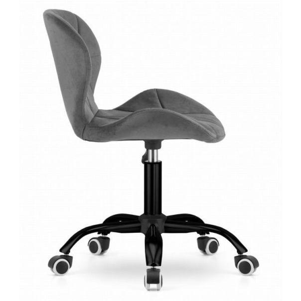 MODERNHOME Kancelarijska stolica ferra sa točkićima gray velvet - 3672_1-NOTO-D26