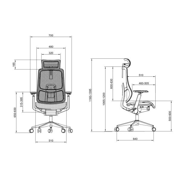 UGD Ultra Ergonomska kancelarijska stolica Prestige Plus - KNC010894A00000