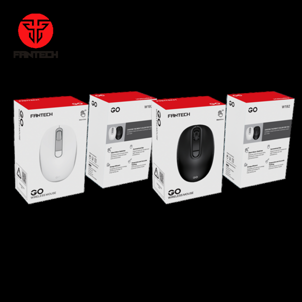 FANTECH Miš Wireless W192 crni - 208397