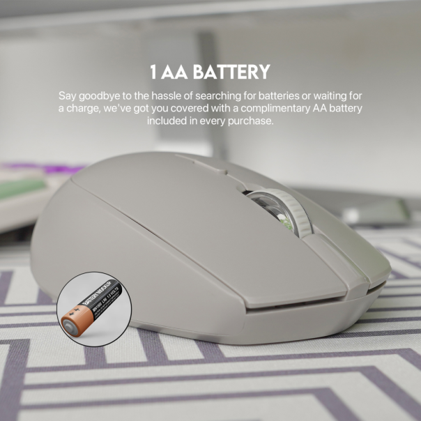 Kancelarijski Wireless mis Fantech W193 sivi - 210375