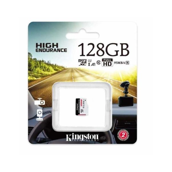 KINGSTON UHS-I microSDXC 128GB C10 A1 Endurance SDCE/128GB - KAR00523