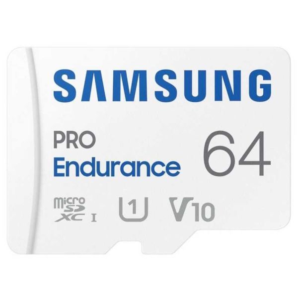 SAMSUNG Memorijska kartica PRO Endurance MicroSDXC 64GB U3 + SD Adapter MB-MJ64KA - KAR00602