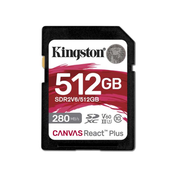 KINGSTON Memorijska kartica SDR2V6/512GB SDXC UHS-II 280R/150W U3 V60 - KAR00669