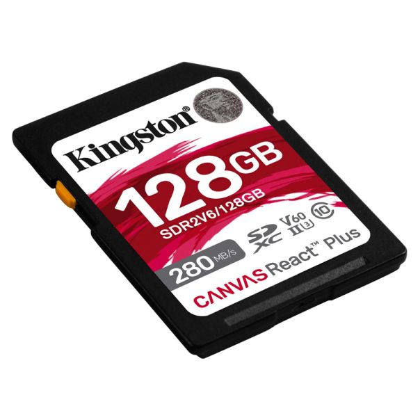 KINGSTON Memorijska kartica SDR2V6/128GB 128GB SDXC UHS-II 280R/150W U3 V60 - KAR00670