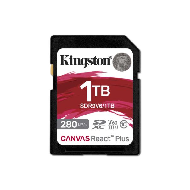 KINGSTON Memorijska kartica SDR2V6/1TB 1TB SDXC UHS-II 280R/150W U3 V60 - EP1718675