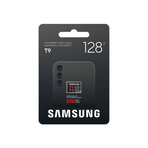 SAMSUNG T9 Memorijska kartica microSDXC UHS-I U3 V30 A2 128GB MB-MH128T - EP3135189