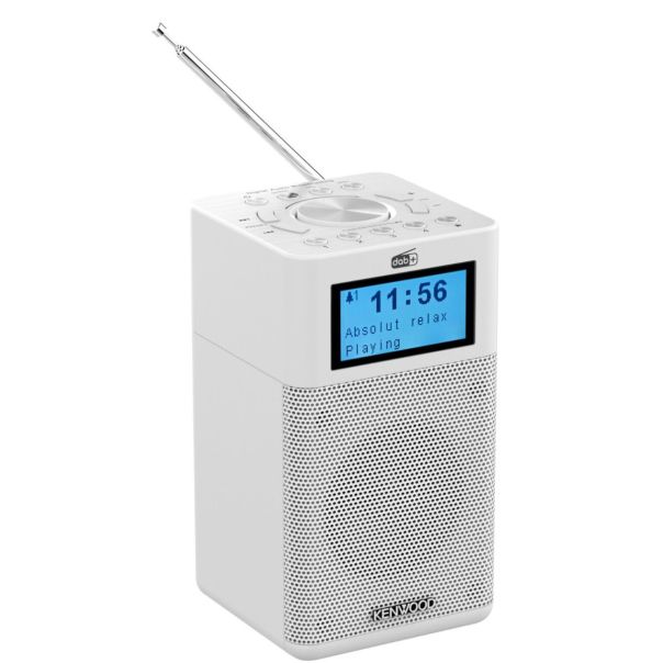 KENWOOD Tranzistor CR-M10DAB-W, bela - 16792