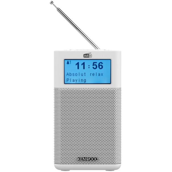 KENWOOD Tranzistor CR-M10DAB-W, bela - 16792