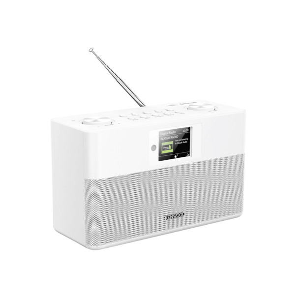 KENWOOD Compact Stereo Radio CR-ST80DAB-W, bela - 20143