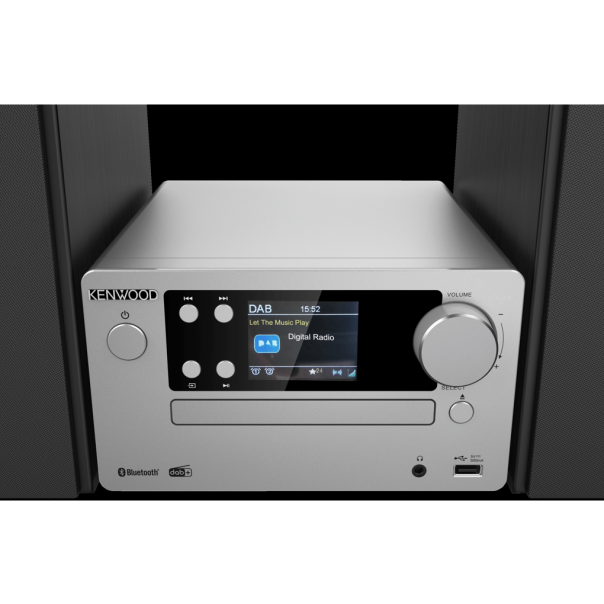 KENWOOD Mini linija M-725DABS, siva - 19692