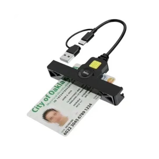 KETTZ KTZ-CR230AC Type C/USB čitač ID smart i SIM kartica - EP3186369