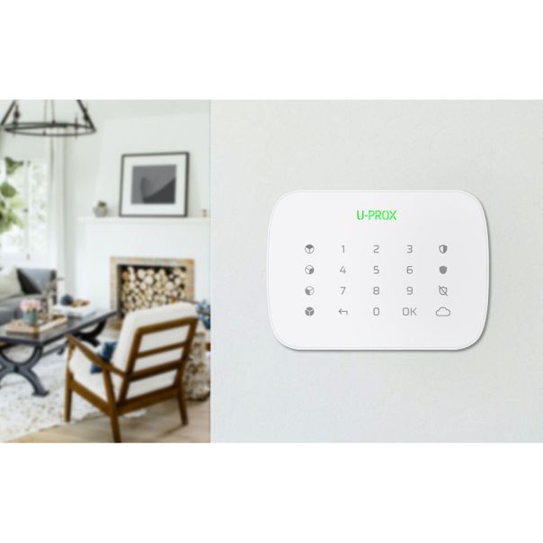 INTEGRATED TECHNICAL VISION Tastatura U-PROX G4, bela - KEYPAD G4 WHITE