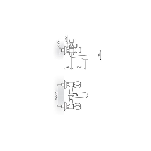 ROSAN KLASIK BATERIJA ZA KADU KF12101 - 122