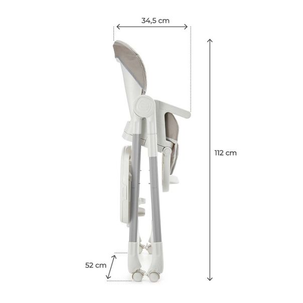 KINDERKRAFT Hranilica za bebe Tulo, bež - KHTULO00BEG0000