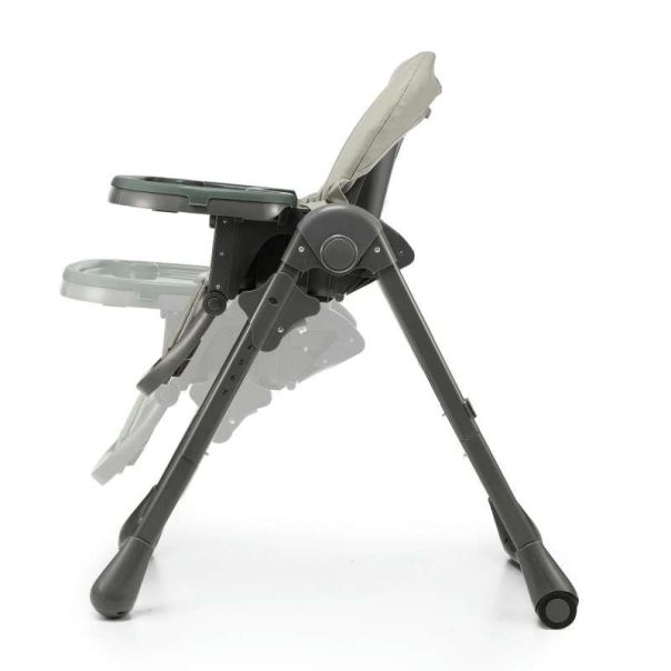KINDERKRAFT Hranilica 2u1 Tummie, siva - KHTUMM00GRY0000